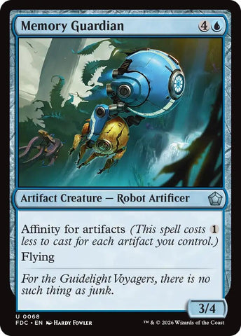 Image for Memory Guardian (68) (Commander: Foundations) (FDC) - Magic: The Gathering