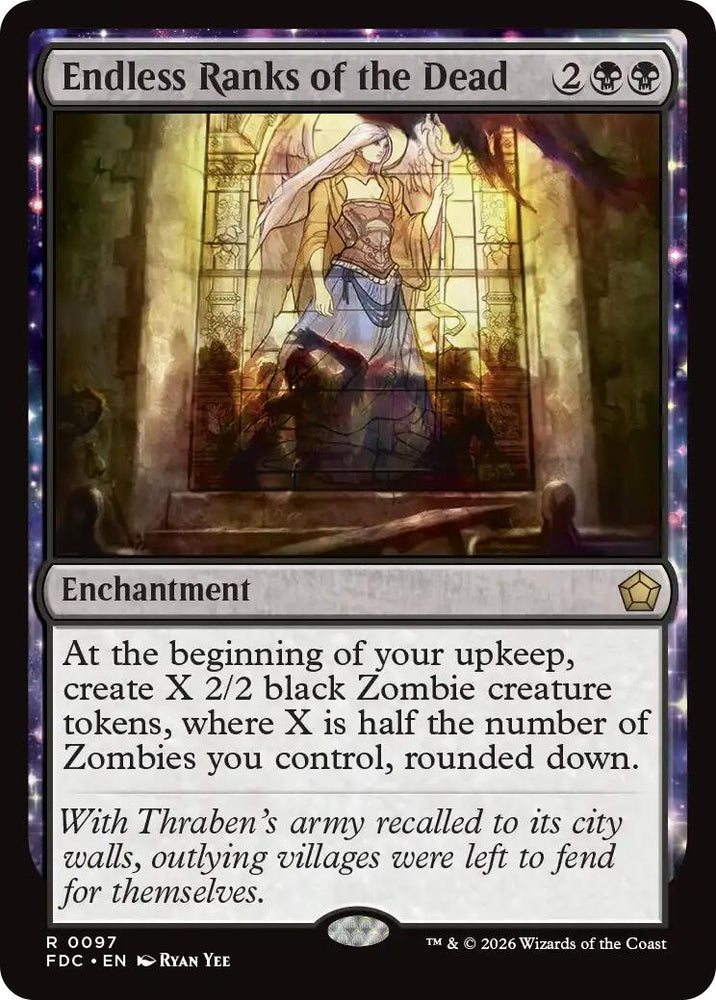 Image for Endless Ranks of the Dead (97) (Commander: Foundations) (FDC) - Magic: The Gathering
