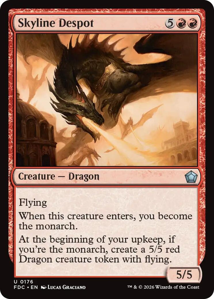 Image for Skyline Despot (176) (Commander: Foundations) (FDC) - Magic: The Gathering