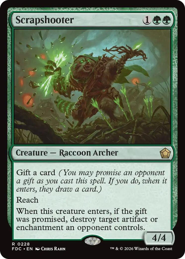 Image for Scrapshooter (228) (Commander: Foundations) (FDC) - Magic: The Gathering