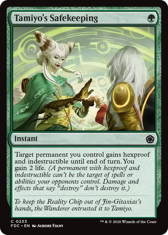 Image for Tamiyo's Safekeeping (233) (Commander: Foundations) (FDC) - Magic: The Gathering