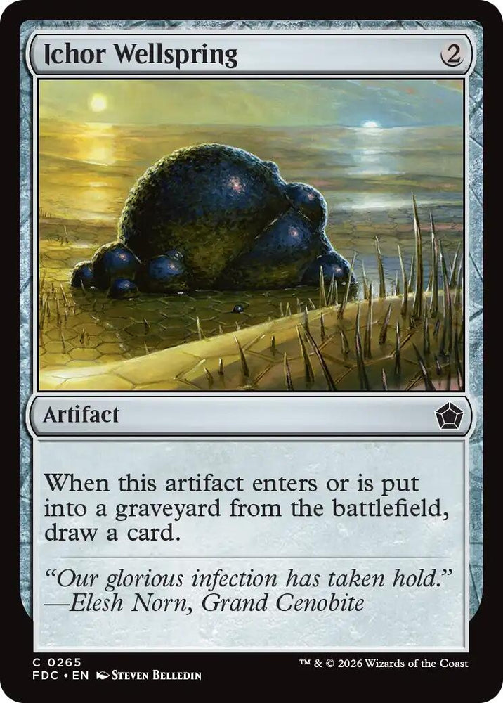 Image for Ichor Wellspring (265) (Commander: Foundations) (FDC) - Magic: The Gathering