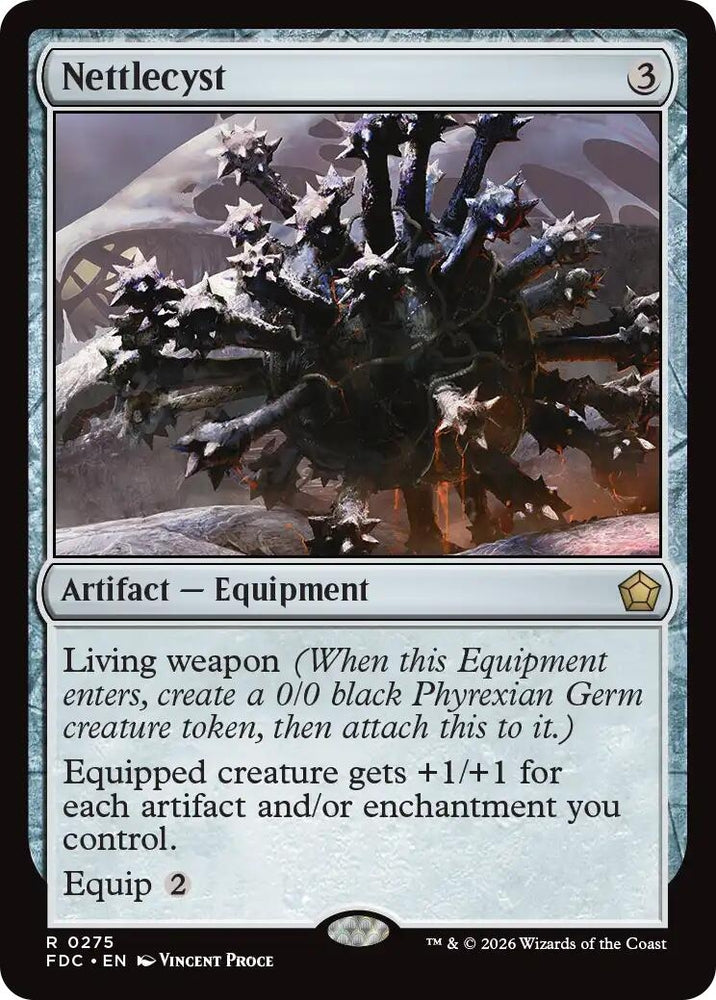 Image for Nettlecyst (275) (Commander: Foundations) (FDC) - Magic: The Gathering
