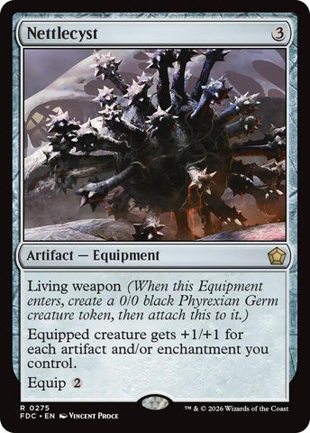 Image for Nettlecyst (275) (Commander: Foundations) (FDC) - Magic: The Gathering