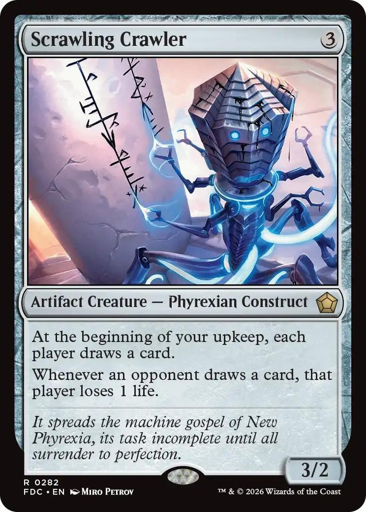 Image for Scrawling Crawler (282) (Commander: Foundations) (FDC) - Magic: The Gathering