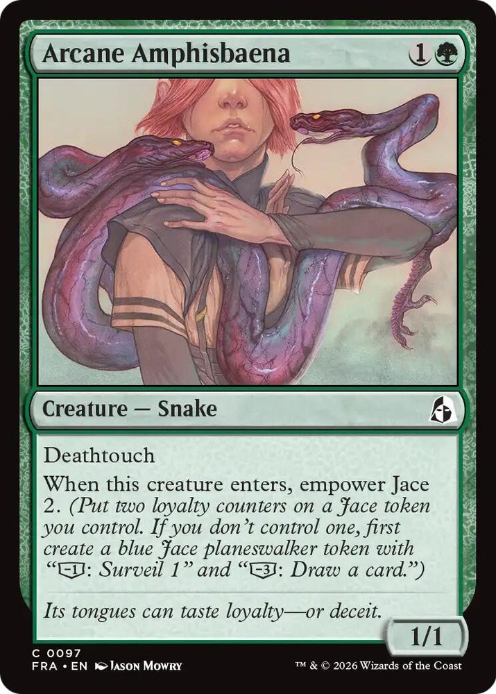 Arcane Amphisbaena (97) (Reality Fracture)