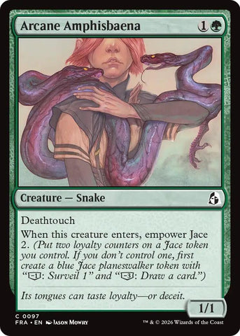 Arcane Amphisbaena (97) (Reality Fracture)