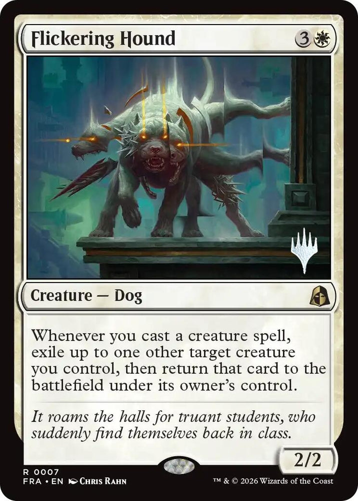 Image for Flickering Hound (7) (Promo Pack: Reality Fracture) (PPFRA) - Magic: The Gathering