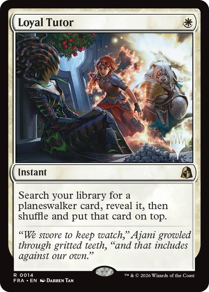 Image for Loyal Tutor (14) (Promo Pack: Reality Fracture) (PPFRA) - Magic: The Gathering