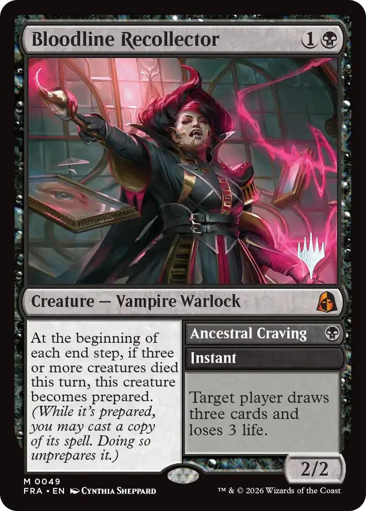 Image for Bloodline Recollector (49) (Promo Pack: Reality Fracture) (PPFRA) - Magic: The Gathering
