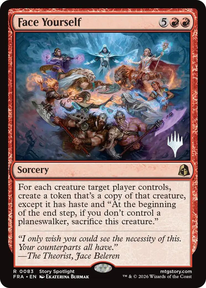Image for Face Yourself (83) (Promo Pack: Reality Fracture) (PPFRA) - Magic: The Gathering