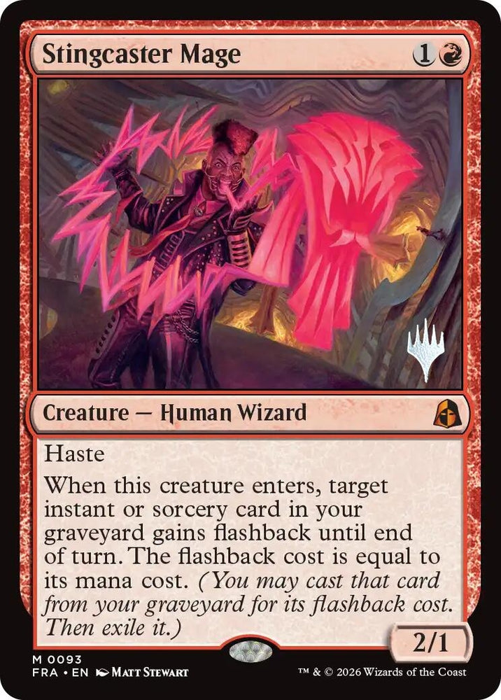 Image for Stingcaster Mage (93) (Promo Pack: Reality Fracture) (PPFRA) - Magic: The Gathering
