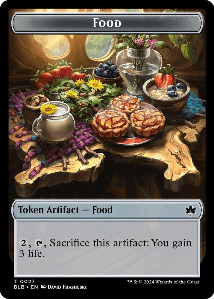 Image for Food // Clue Token Double-Sided Token (27 // 14) (Secrets of Strixhaven) (SOS) - Magic: The Gathering
