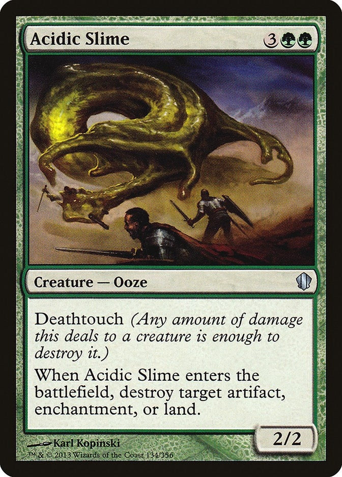 Image for Acidic Slime (134) [Commander 2013]