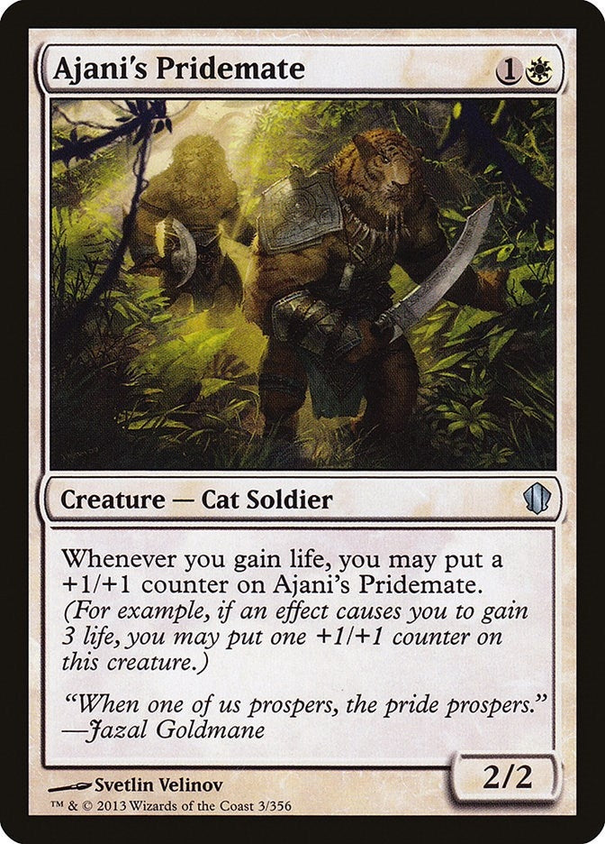 Image for Ajani's Pridemate (3) [Commander 2013]