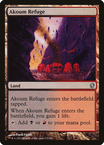 Image for Akoum Refuge (272) [Commander 2013]