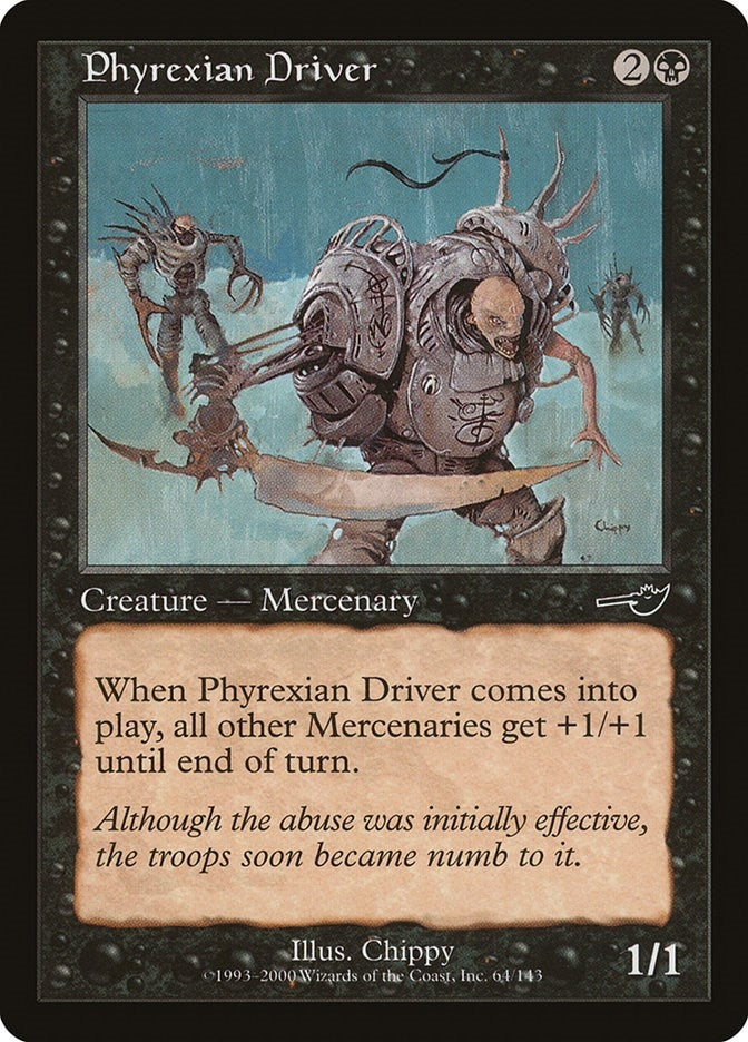 Image for Phyrexian Driver (64) [Nemesis]