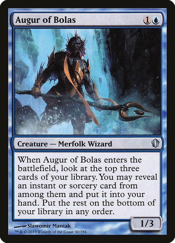 Image for Augur of Bolas (30) [Commander 2013]