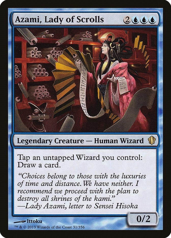 Image for Azami, Lady of Scrolls (31) [Commander 2013]