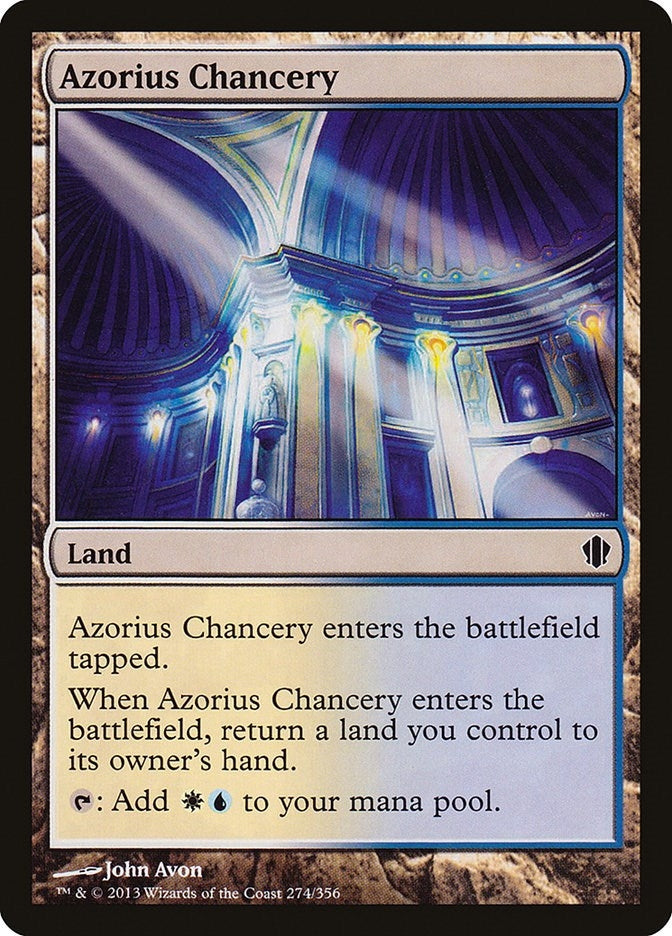 Image for Azorius Chancery (274) [Commander 2013]
