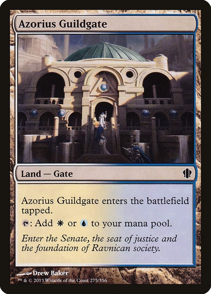 Image for Azorius Guildgate (275) [Commander 2013]