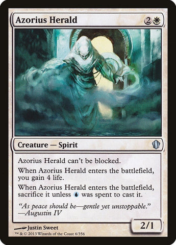 Image for Azorius Herald (6) [Commander 2013]