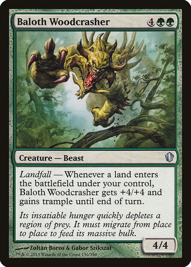 Image for Baloth Woodcrasher (136) [Commander 2013]