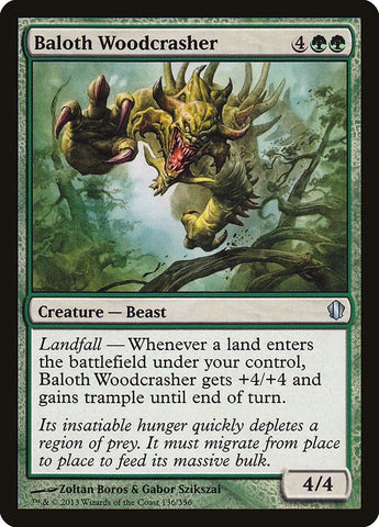 Image for Baloth Woodcrasher (136) [Commander 2013]