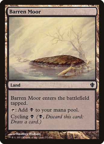 Image for Barren Moor (277) [Commander 2013]