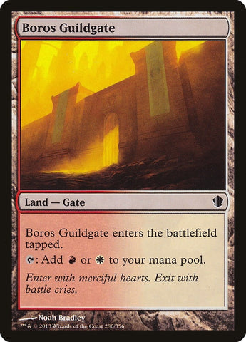 Image for Boros Guildgate (280) [Commander 2013]