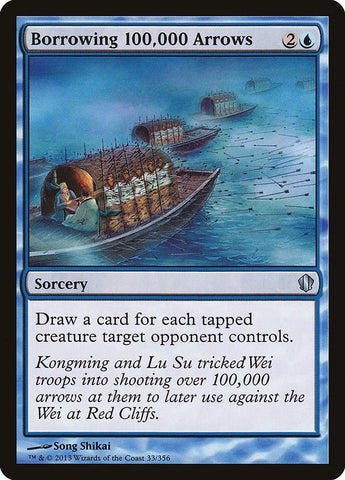 Image for Borrowing 100,000 Arrows (33) [Commander 2013]