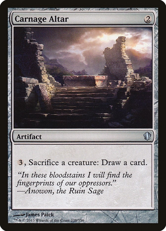 Image for Carnage Altar (238) [Commander 2013]