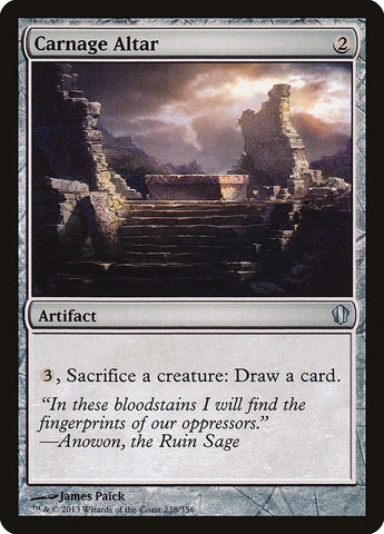 Image for Carnage Altar (238) [Commander 2013]
