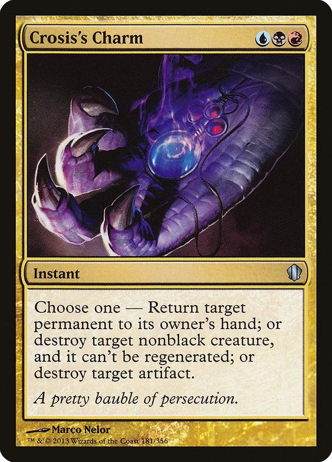 Image for Crosis's Charm (181) [Commander 2013]