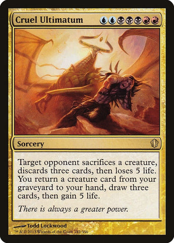 Image for Cruel Ultimatum (182) [Commander 2013]