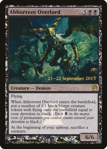 Image for Abhorrent Overlord (75) [Prerelease Cards]