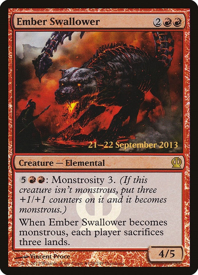 Image for Ember Swallower (120) [Prerelease Cards]