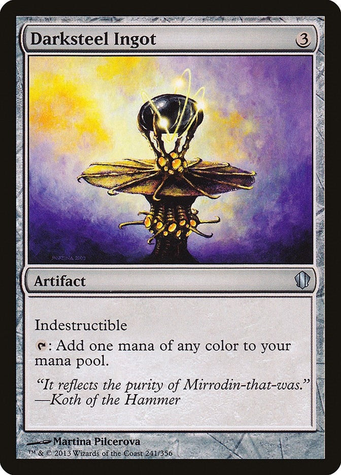 Image for Darksteel Ingot (241) [Commander 2013]