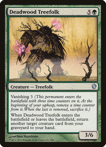 Image for Deadwood Treefolk (141) [Commander 2013]