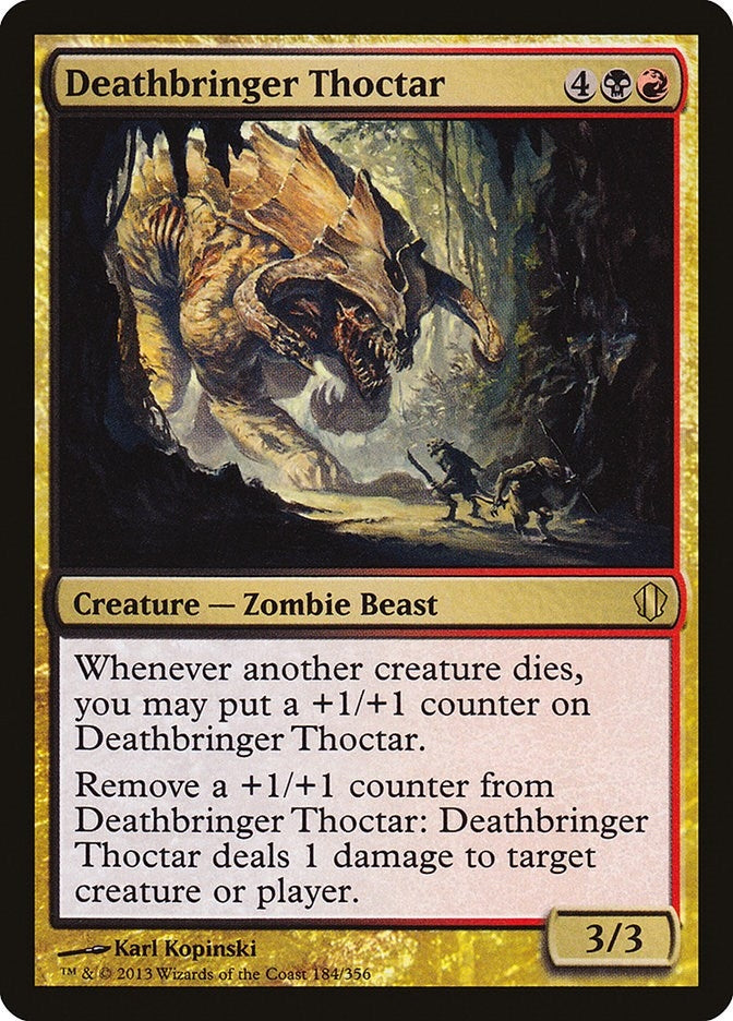 Image for Deathbringer Thoctar (184) [Commander 2013]