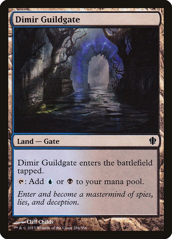 Image for Dimir Guildgate (284) [Commander 2013]