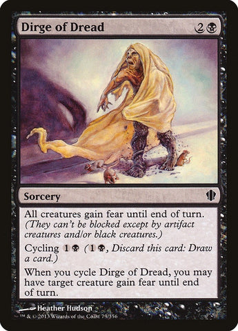 Image for Dirge of Dread (73) [Commander 2013]