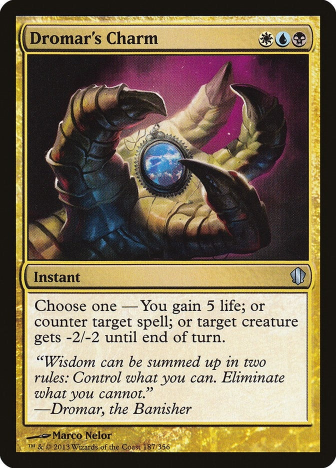Image for Dromar's Charm (187) [Commander 2013]