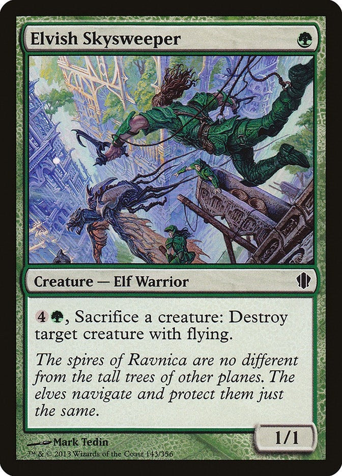 Image for Elvish Skysweeper (143) [Commander 2013]