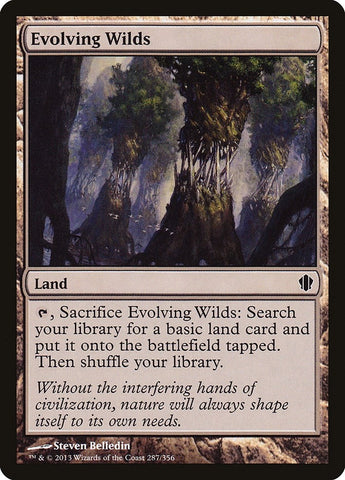 Image for Evolving Wilds (287) [Commander 2013]