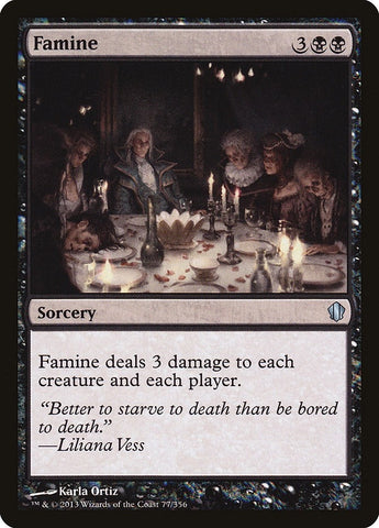 Image for Famine (77) [Commander 2013]