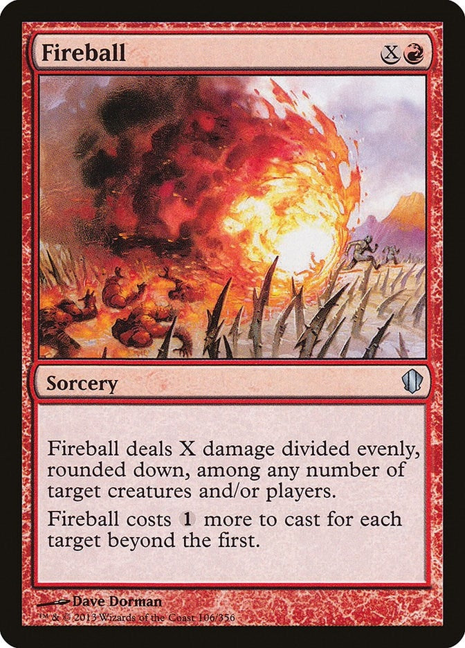 Image for Fireball (106) [Commander 2013]