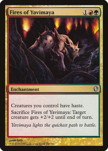 Image for Fires of Yavimaya (190) [Commander 2013]