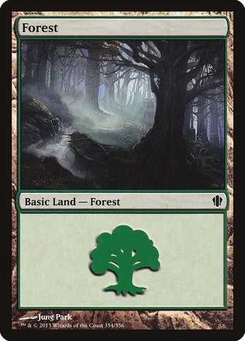 Image for Forest (354) (354) [Commander 2013]