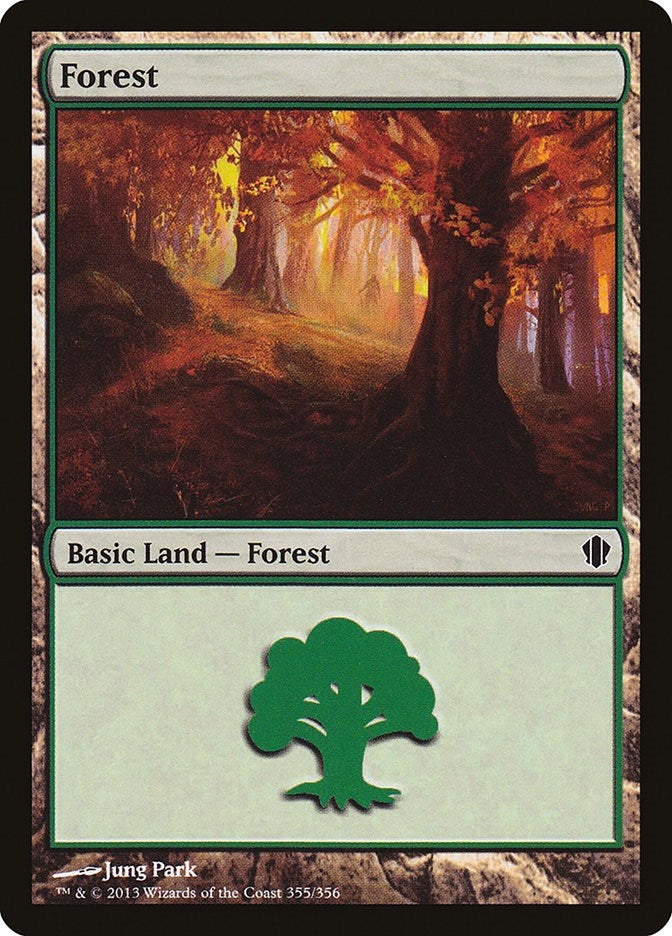 Image for Forest (355) (355) [Commander 2013]